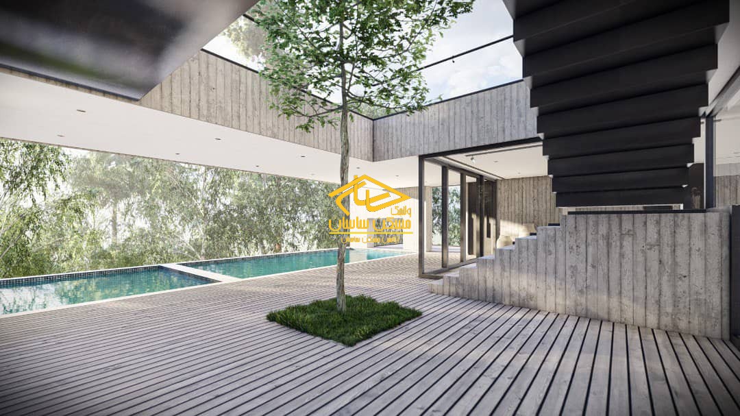 خريد ويلا در چلك ٢٥٠٠ متر ٨ خواب فول امكانات