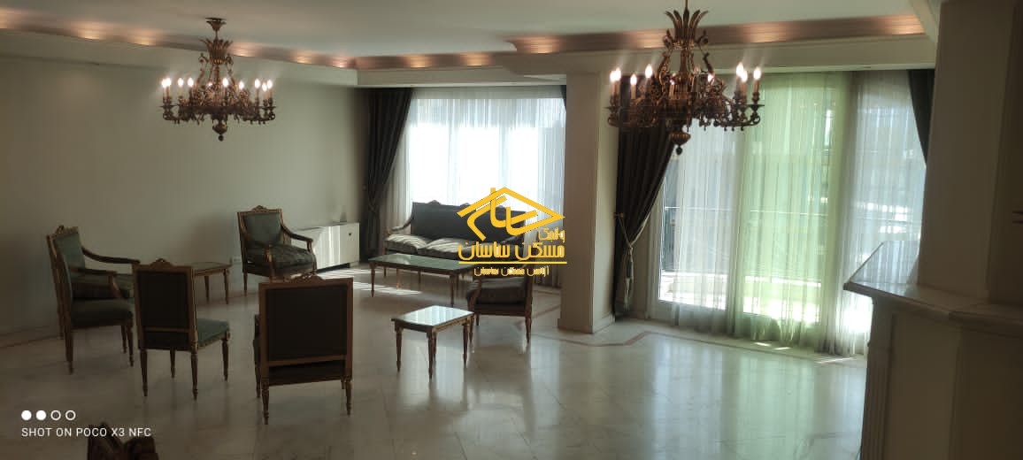 اجاره آپارتمان در محموديه ٢٤٠ متر ٣ خواب خوش نقشه تكواحدي مبله