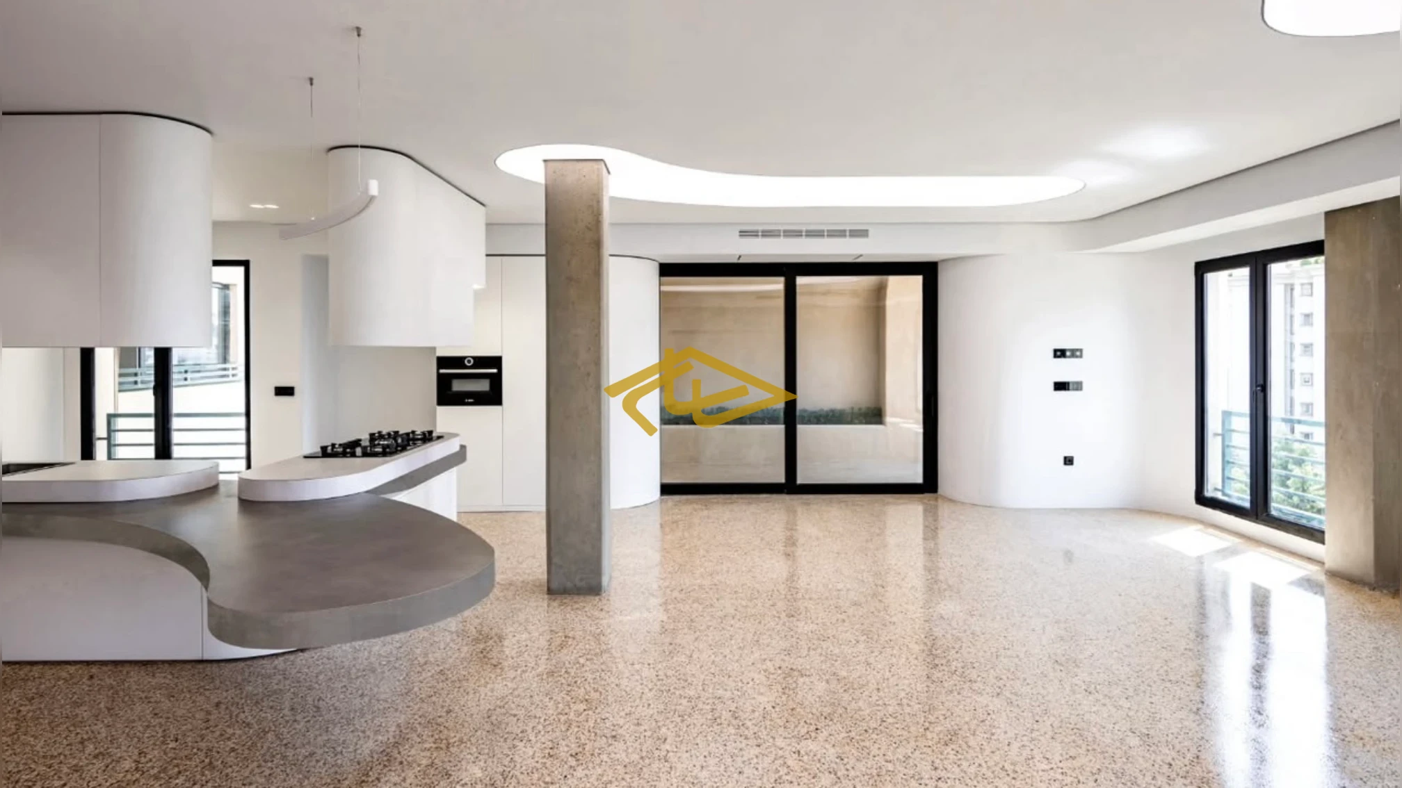 خرید آپارتمان ۲۲۷ متری ۳ خوابه مستر در زعفرانیه خیابان ثارالله | بازسازی لوکس