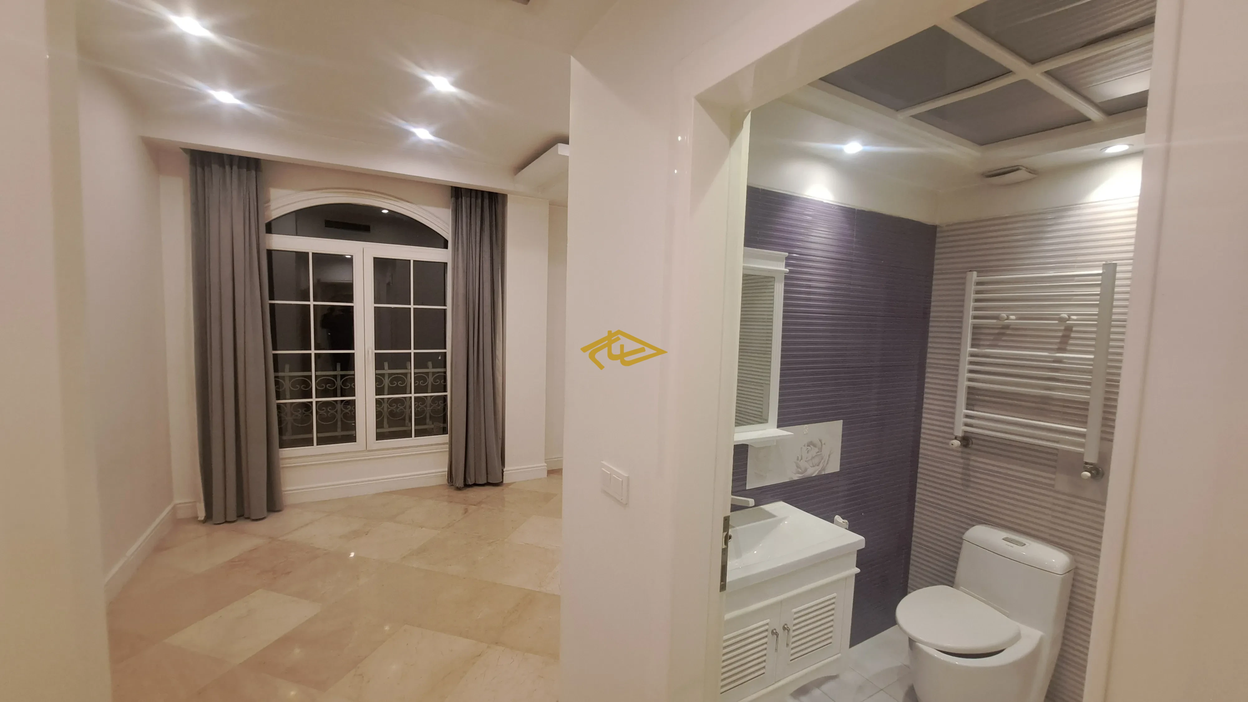 اجاره آپارتمان ۲۳۰ متری ۳ خواب مستر تکواحدی | رهن کامل ولنجک