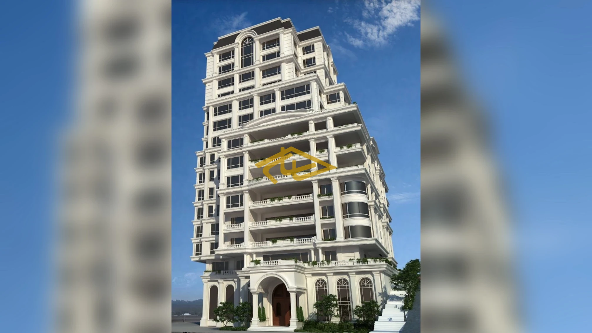 رهن و اجاره آپارتمان در سناتور پالاس زعفرانیه | ۲۳۵ متر