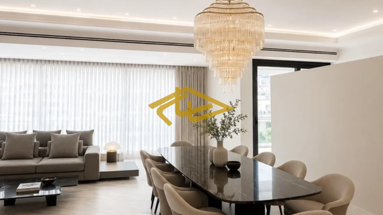 خرید آپارتمان ۳۸۰ متری در تاپ لوکیشن زعفرانیه | تک‌واحدی با ۴ پارکینگ
