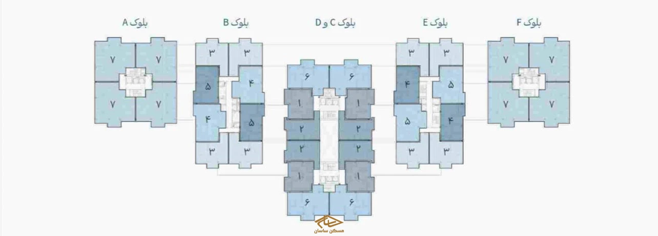 تیپ بندی ساختمان باغ مینو