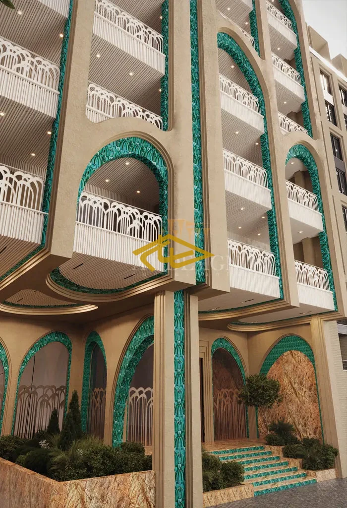 رندر نما بتیس زعفرانیه