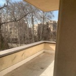 اجاره آپارتمان در اوين ١٩٠ متر ٣ خواب خوش نقشه تراس قابل چيدمان ويو مشجر باغ دسترسي عالي يكخواب مستر در خيابان هشترودي